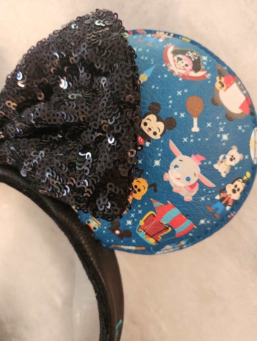 "Disney Parks Cuties" Limited Edition Chibi Ear Headband by Loungefly - Picture 5 of 6